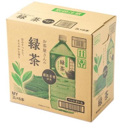 ふるさと納税 南丹市 【毎月定期便】緑茶 2Lペットボトル×6本 お茶屋さんの緑茶全3回 |  | 02