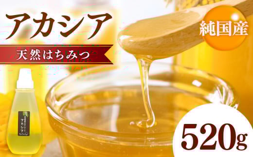 国産 アカシアはちみつ 520g | 養蜂家 齊藤兄弟 Bee concierge ビーコンシェルジュ はちみつ 蜂蜜 ハチミツ 国産蜂蜜 アカシア蜂蜜 新鮮 国産 千葉県 君津市 君津 きみつ