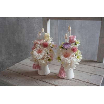 ふるさと納税 小牧市 プリザーブド仏花(大)(パステルピンク)[133O10-02] |  | 02