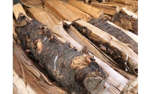 【数量限定】奥阿賀の薪(山桜）