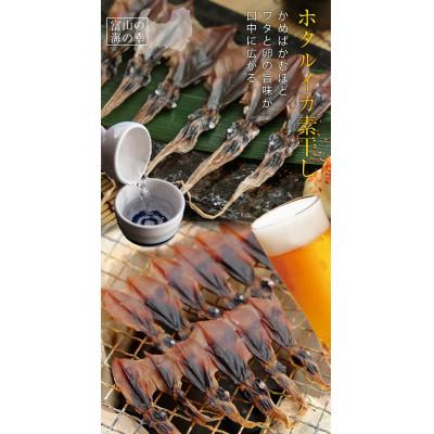 ふるさと納税 氷見市 ホタルイカ沖漬け2種・素干し・魚醤干し(A3セット) |  | 03