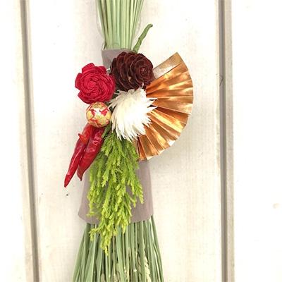 ふるさと納税 上郡町 【お正月に!】稲穂のシンプルスワッグ |  | 01