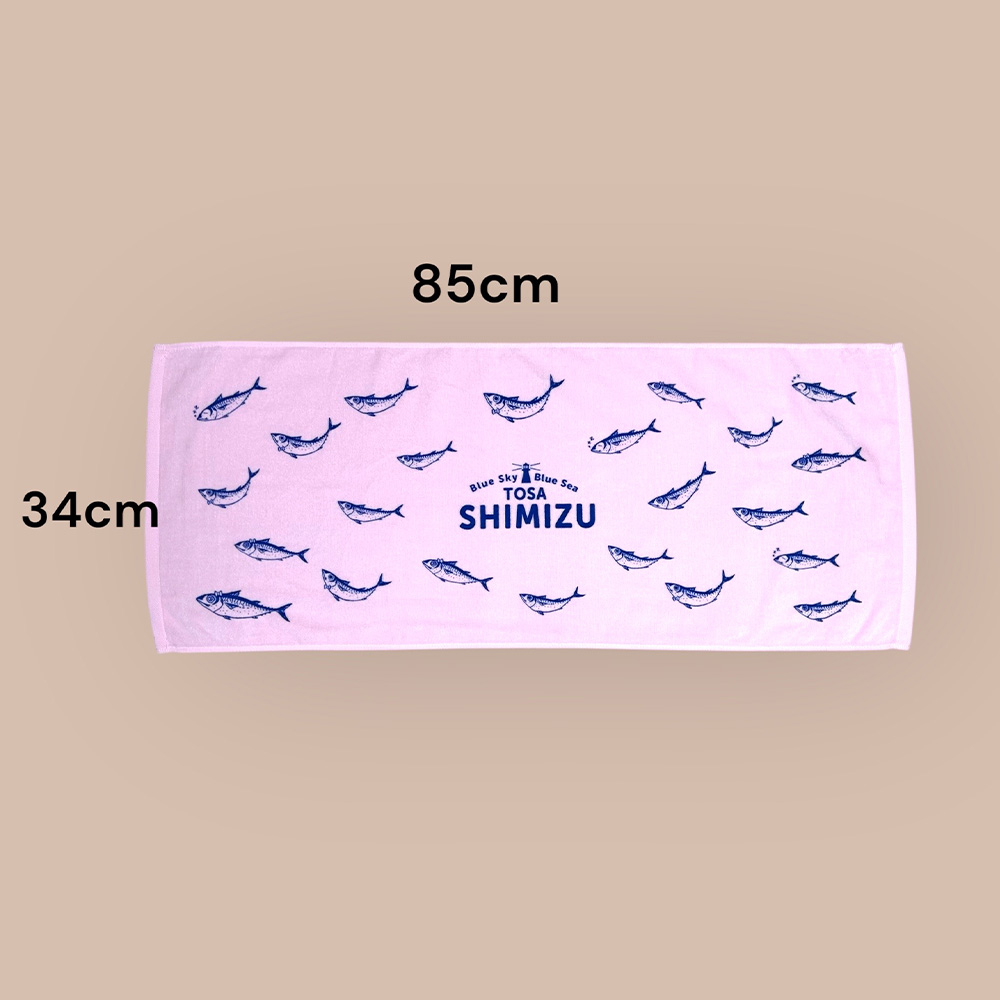 タオル フェイスタオル 2色ランダム2枚セット 地域限定オリジナルデザイン 綿100% コットン ピンク イエロー ホワイト グリーン ブルー スポーツ用品 ファッション かわいい 可愛い おしゃれ 