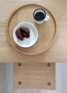 椅子 いす スツール チェア サイド テーブル 無垢材 家具 おしゃれ 人気 おすすめ 新生活 一人暮らし 国産 栗の木 栗材 インテリア 木製 藤枝家具 木工品 日用品 遊木舎 G09 ディッシュス