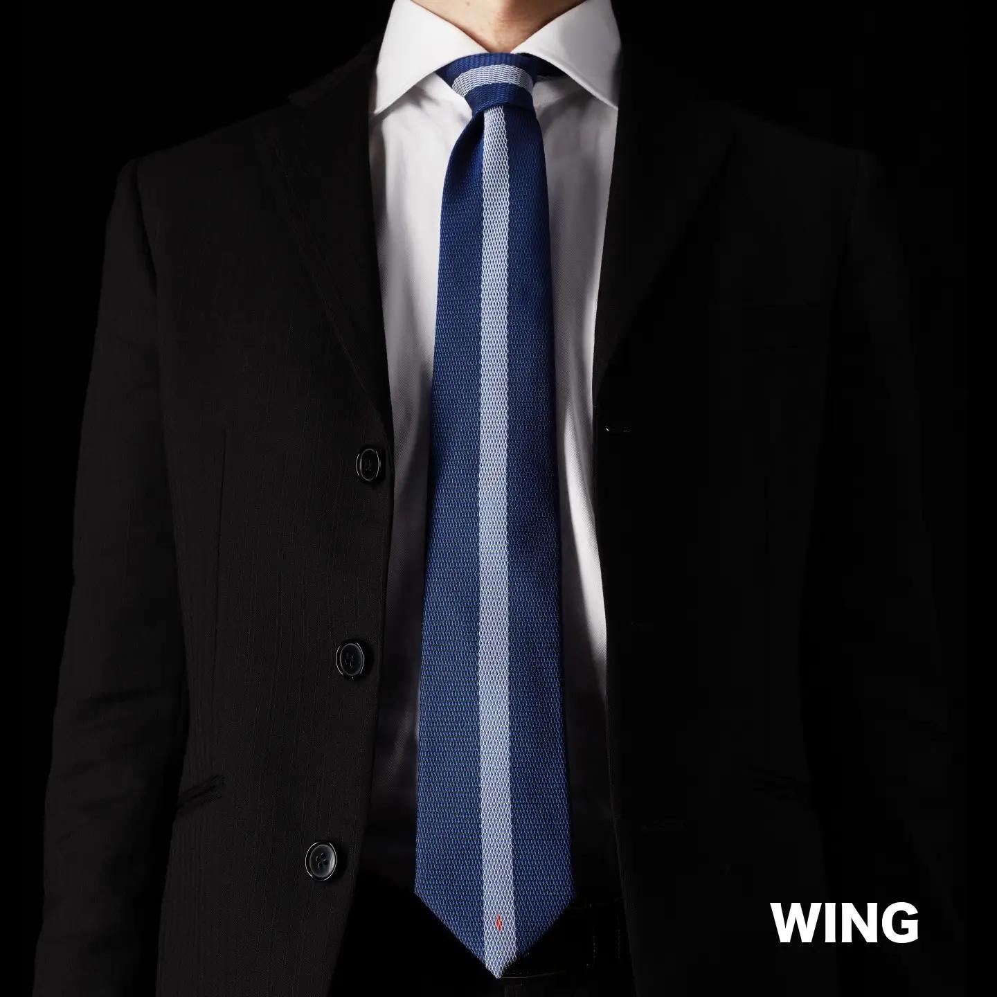 TSURUIKI　甲州織物ネクタイ　【WING】【リード】｜ネクタイ 甲州織物 甲斐絹 郡内織 甲州織 シルク