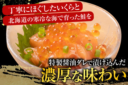 【北海道根室産】[鮭匠ふじい]いくら・サーモン親子丼の具 D-42044