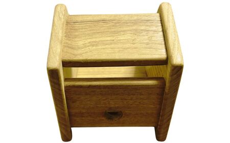 決済端末カバー　天然木