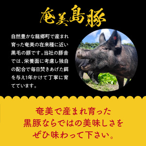 【奄美島豚】しゃぶしゃぶセット 1.5kg（たんかん特製ポン酢付き） A011-003 豚肉 セット 1.5kg 豚肉 豚バラ 豚肩ロース 豚もも肉 脂身に旨み ポン酢 しゃぶしゃぶ 奄美 島豚 黒豚