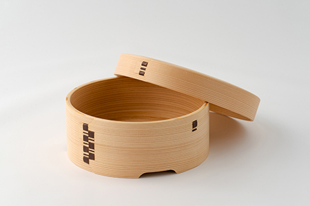 【大館曲げわっぱ】おひつ(3合)浅型 【配送日指定不可】　1020P6001