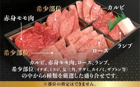 【10月発送】飛騨牛 焼肉 6種食べ比べ セット 600g(100g×6） 希少部位 A5 5等級   盛り合わせ 黒毛和牛 和牛 個包装 FH017VC10