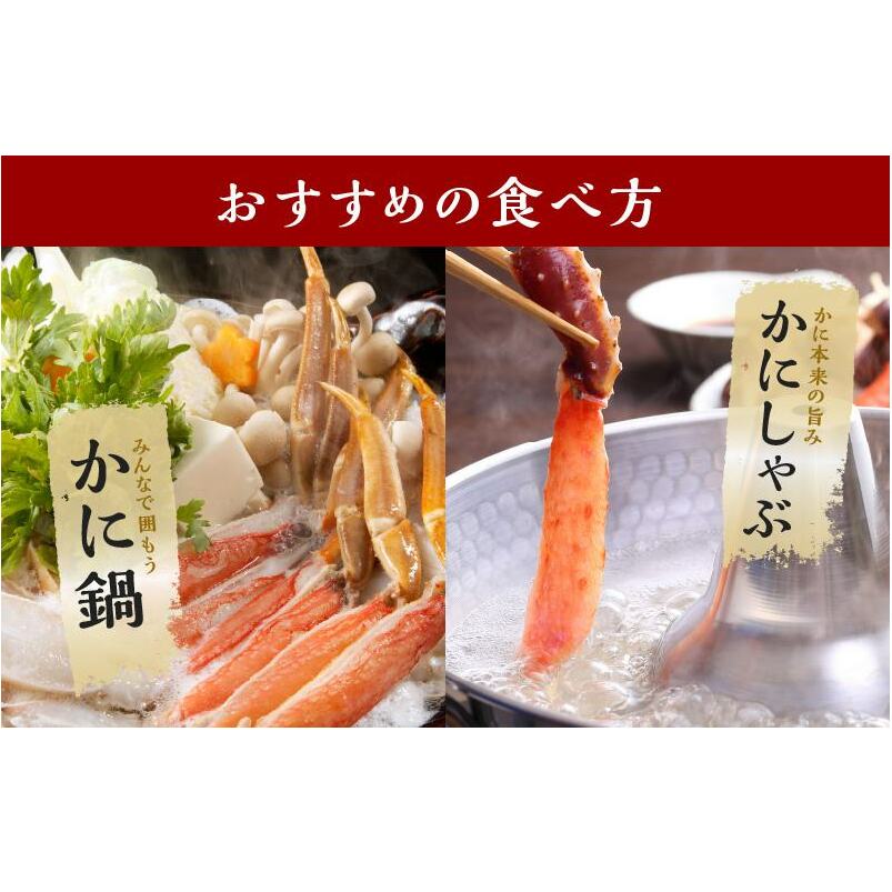 かに鍋 厳選3点セット 合計1kg（3-4人前）蟹づくし 015B146_イメージ4