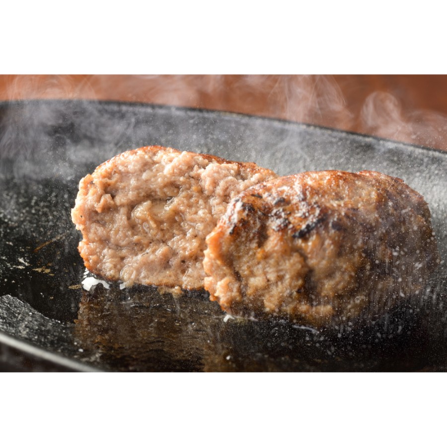 ＜栄和＞仙台牛ハンバーグ120g×8個（ゆずぽん酢醤油付き）