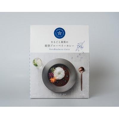 ふるさと納税 能登町 【復興支援】【能登町プレミアム】ブルーベリーセット(ブルーベリーカレー3個、ソース2個) |  | 02
