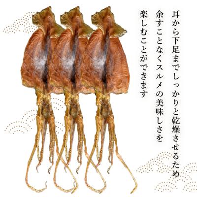 ふるさと納税 函館市 北海道産するめいか10枚セット(1枚40g〜50g)_HD231-003 |  | 03