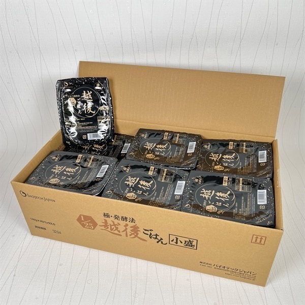 【たんぱく質調整食品】【6ヶ月定期便】 1/25 越後ごはん 小盛 140g×30個×6回 バイオテックジャパン 越後シリーズ 1V28133