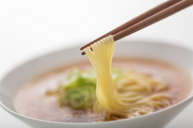 鱈を魚醤を使用した「タラーメン」（4人前  あっさり塩味 スープ付 5000円）