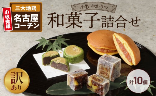 
                  【訳あり】小牧ゆかりの和菓子詰合せ（簡易包装）
                