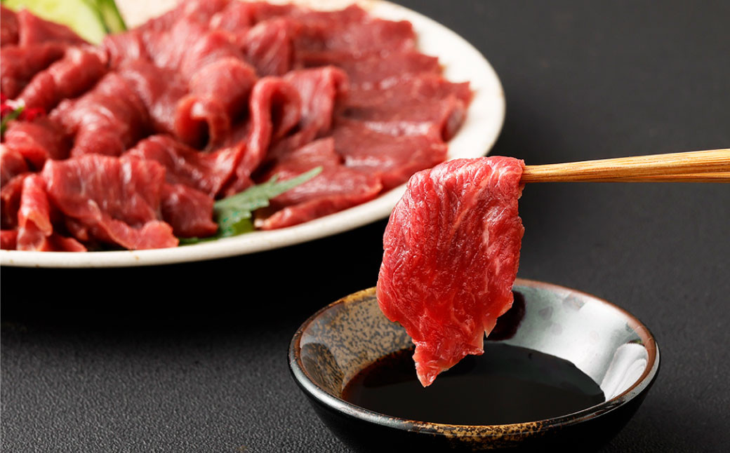 【フジチク ふじ馬刺し】カット不要！切れてる馬刺し！50g×10人前