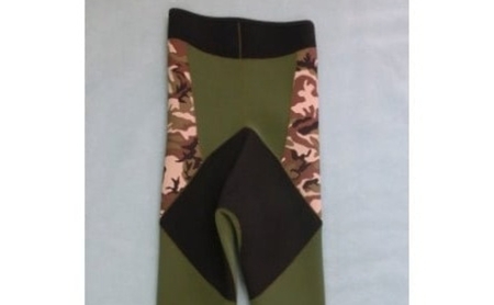 【泉フィルター株式会社】鮎タイツ20 III（黒×オリーブ） MX