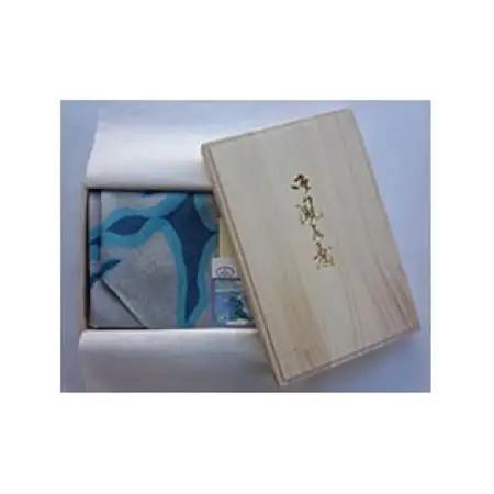 正絹縮緬友禅風呂敷　千鳥_装飾品・工芸品  服飾小物 _【1555062】