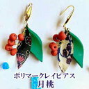 【ふるさと納税】【ピアス】月桃ポリマークレイピアス