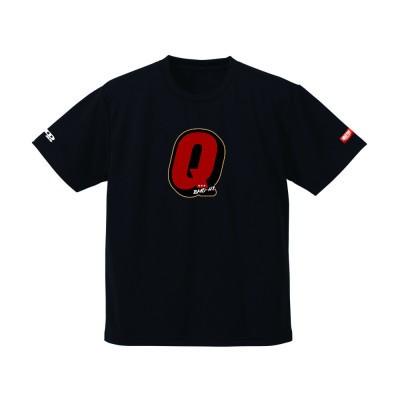ふるさと納税 羽島市 JTTA公認　卓球ユニフォーム【男女兼用(ドライ):150サイズ】アルファベット　Q　ブラック