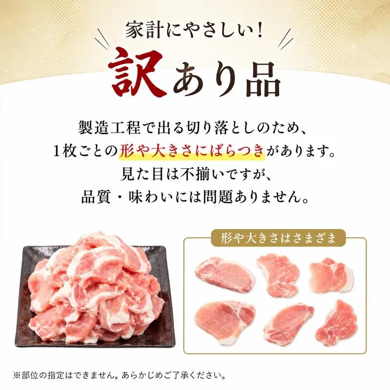 【訳あり】 信州SPF豚 切り落とし 2kg ( 250g×8袋 )｜長野県 飯田市