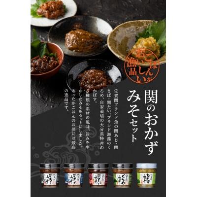 ふるさと納税 大分市 関のおかず味噌セット(5個入り)_E22023 |  | 01