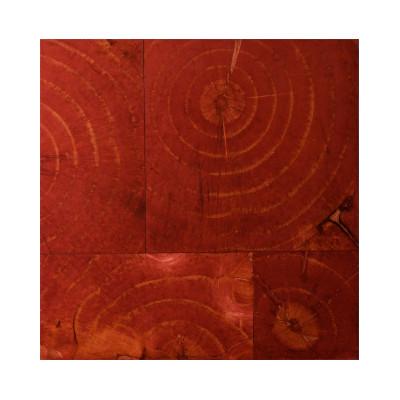 ふるさと納税 府中市 【壁面装飾】RadialSquare 升 [弁柄 Bengala (レッド)] |  | 01