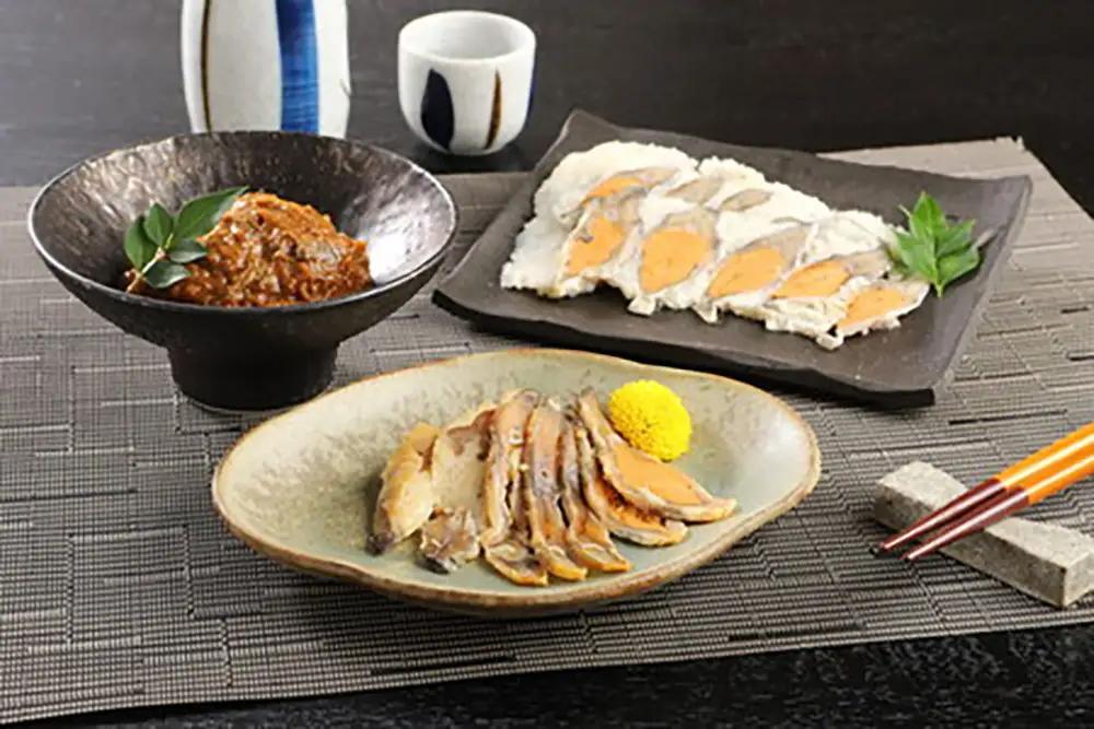 近江本にごろ　ふなずし　三点珍味【AD03W】 鮒ずし