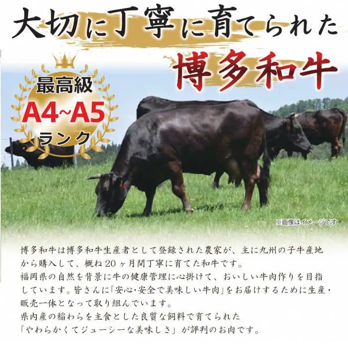 【全3回定期便】博多和牛しゃぶしゃぶ・すき焼き用400g [ABBP048]