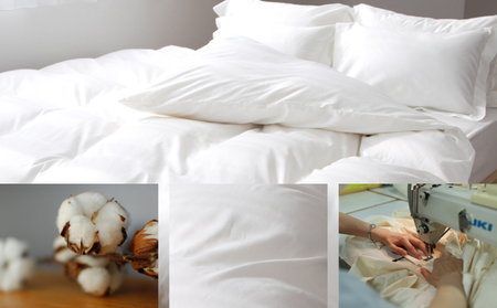 kokiku 50×70cm  コットンサテン ピローケース（枕カバー）ゆったりサイズ【ホテル仕様】　寝具　まくらカバー　綿１００パーセント　探検ファクトリー