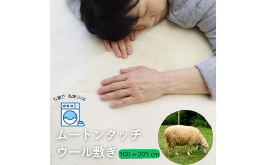 洗えるムートンタッチウール敷き【1634955】