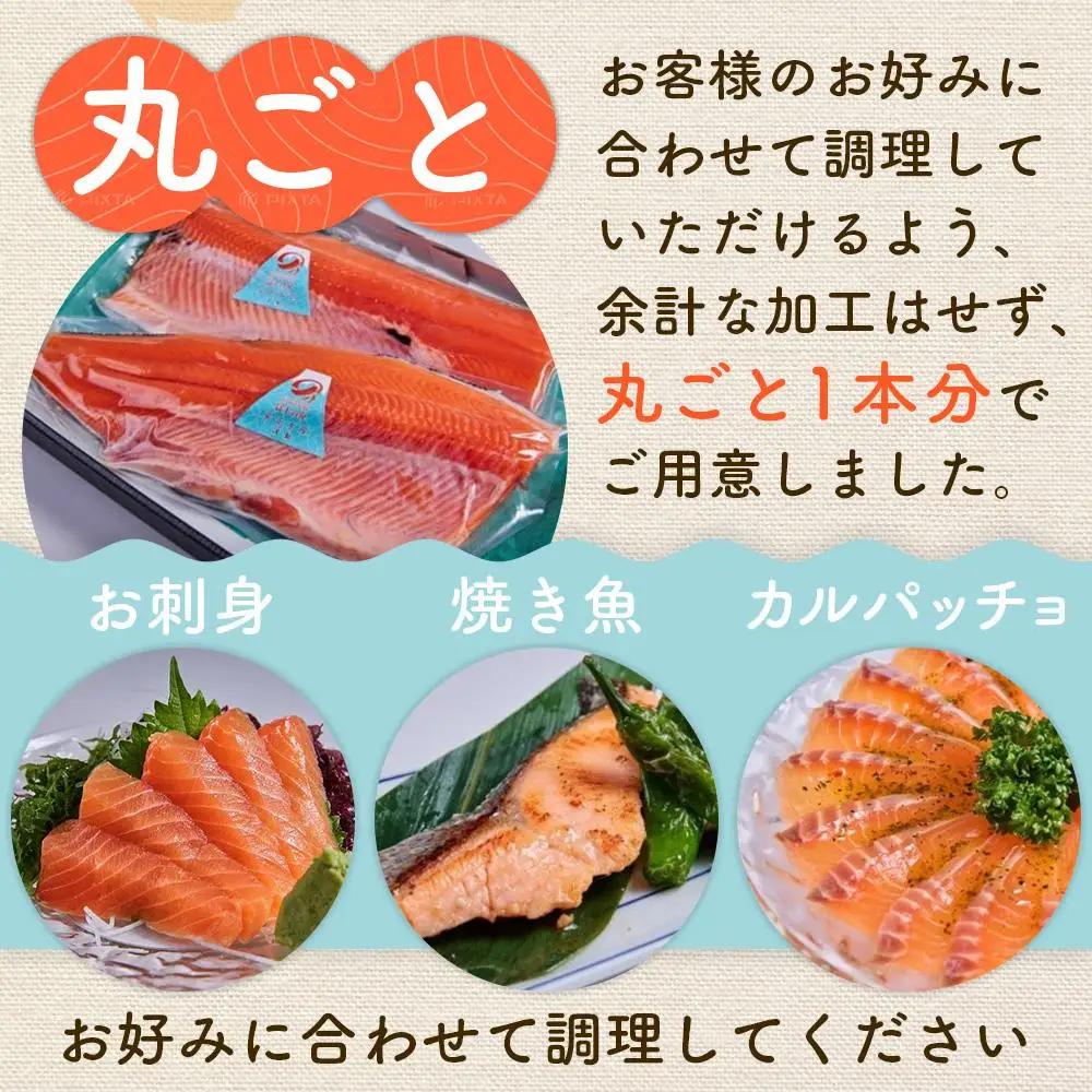 山梨 ご当地 サーモン 富士の介丸ごとセット