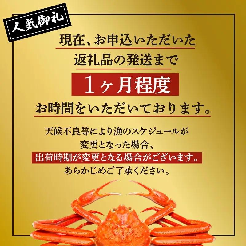 紅ズワイガニ  冷蔵 訳あり 3kg【安田水産】