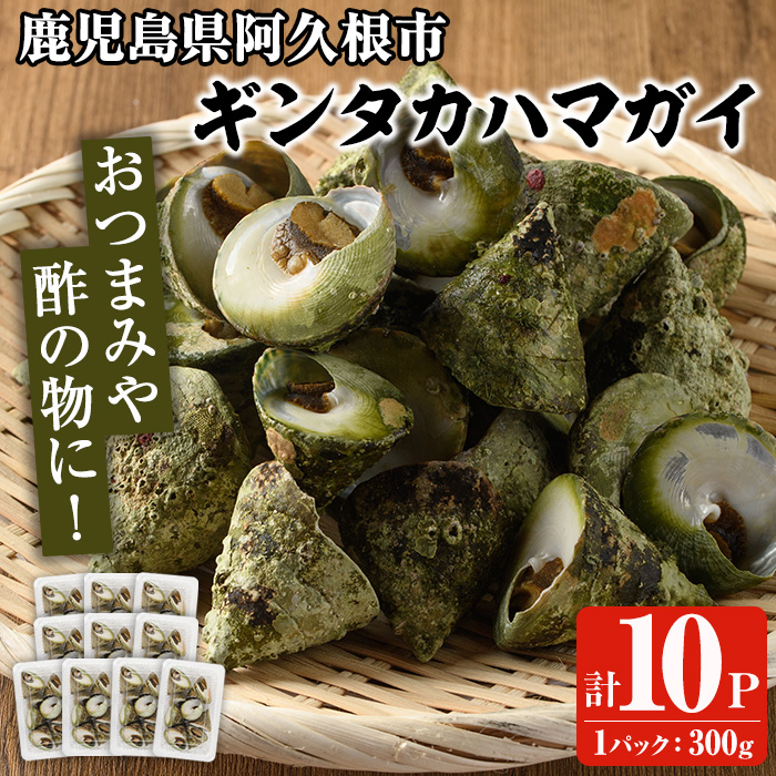 数量限定！ギンタカハマガイ(三角みな)ボイル(300g×10パック)国産 鹿児島県産 貝 魚介類 おかず 料理 おつまみ【福美丸水産】a-28-13-z