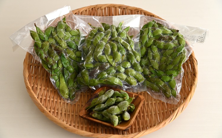 冷凍 丹波黒枝豆 熟成 600g（200g×3パック）  国産 京都 丹波 黒豆 えだまめ ビール おつまみ ※北海道・沖縄・その他離島は配送不可