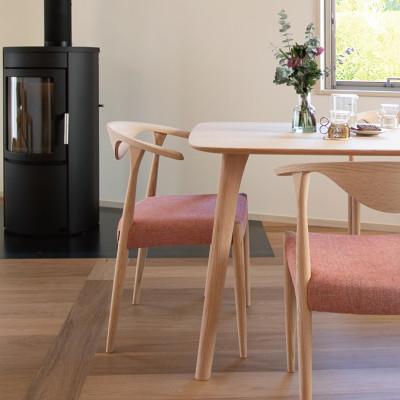 ふるさと納税 高山市 【KASHIWA】Rit(リット)チェア  カバーリング仕様 木製 飛騨の家具　AM047 |  | 02