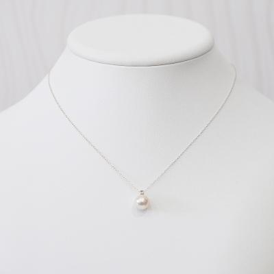 ふるさと納税 天草市 真珠 ネックレス 8-8.5mm ホワイトピンク 3月 アクアマリン K18WG_S101-509 |  | 02