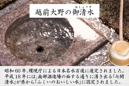【9ヶ月連続お届け】奥越前の水 PET2L×6本 計54本[F-036002]