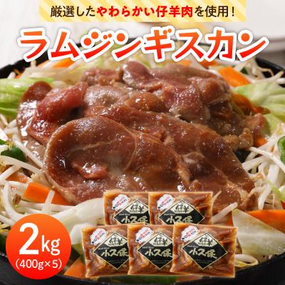 ふるさと納税 芽室町 北海道芽室町　ミートショップ小久保のラムジンギスカン2.0kg(400g×5袋)