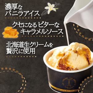 バニラ ＆ ビター キャラメル アイスクリーム 11個 セット ｷｬﾗﾒﾙ