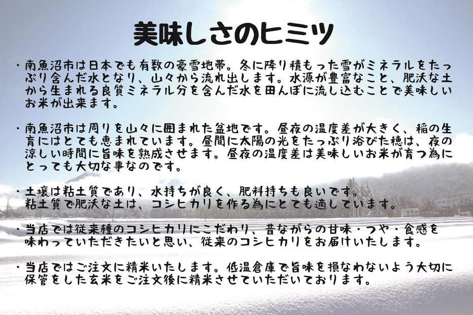 【令和7年度産新米予約】南魚沼産コシヒカリ 白米 5kg【2025年10月上旬より順次発送予定】