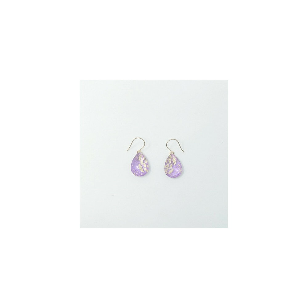 【ふるさと納税】IKAZAKI WASHI JEWERLY しずくピアス【カラー選択可】