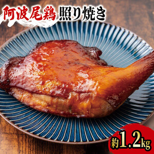 鶏肉 阿波尾鶏 照焼 ローストチキン 2本（約1.2kg） 鳥肉 とりにく 鶏 鳥 とり チキン モモ もも肉 スパイス 焼き鳥 焼鳥 串カツ くしかつ ロースト 地鶏 阿波尾鶏 ブランド 高級 ギフト プレゼント 贈答 お取り寄せ グルメ クリスマス 誕生日 記念日 冷凍 真空パック 小分け 個包装 送料無料 徳島県 阿波市