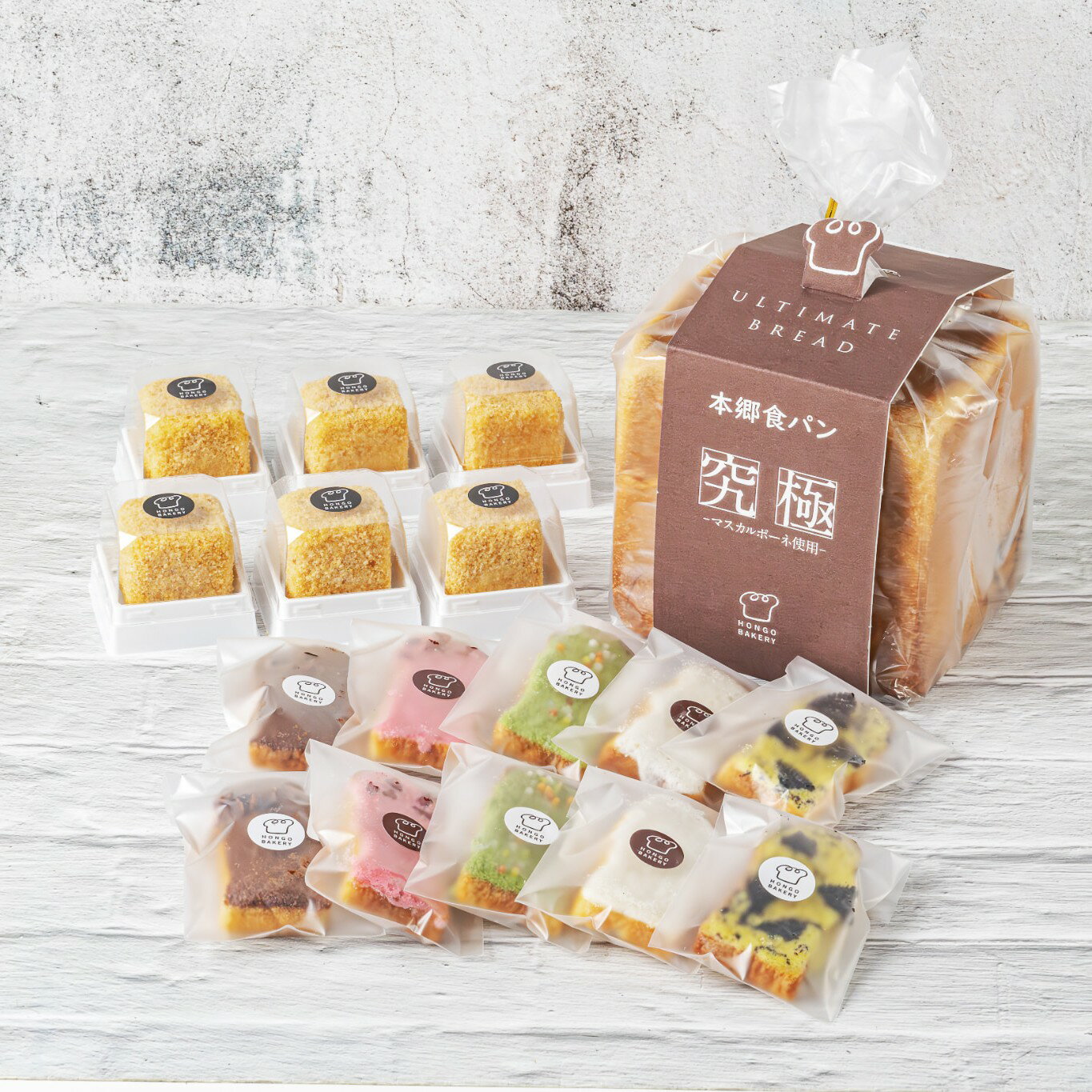 【ふるさと納税】 本郷食パン1個＋チーズケーキ6個＋ラスク10枚セット KDJ005