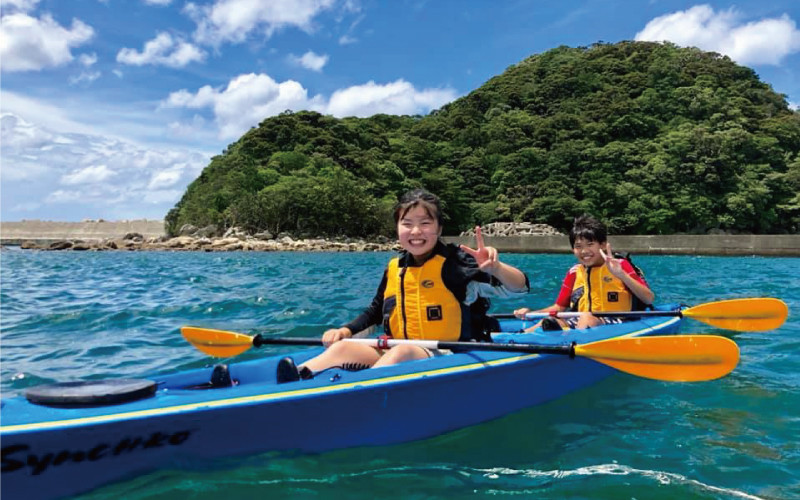 
シーカヤック体験　稲積島コース(1名様分)　※年中開催
