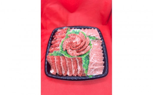 群馬県産上州牛モモ・カタ・バラ肉焼肉セット 500g