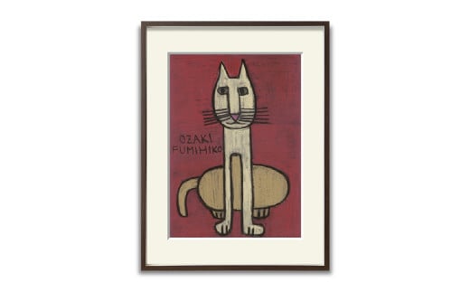 アート作品「ねこ」（小）【 絵画 インテリア アート 芸術品 美術品 】