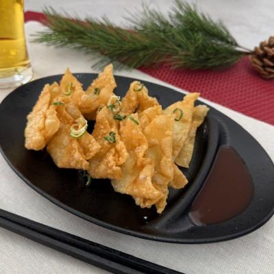 ふるさと納税 茨木市 《約8人前》藤熊　お魚すり身ワンタン【スープ付き】4パック入り　レンチン簡単調理　 |  | 02